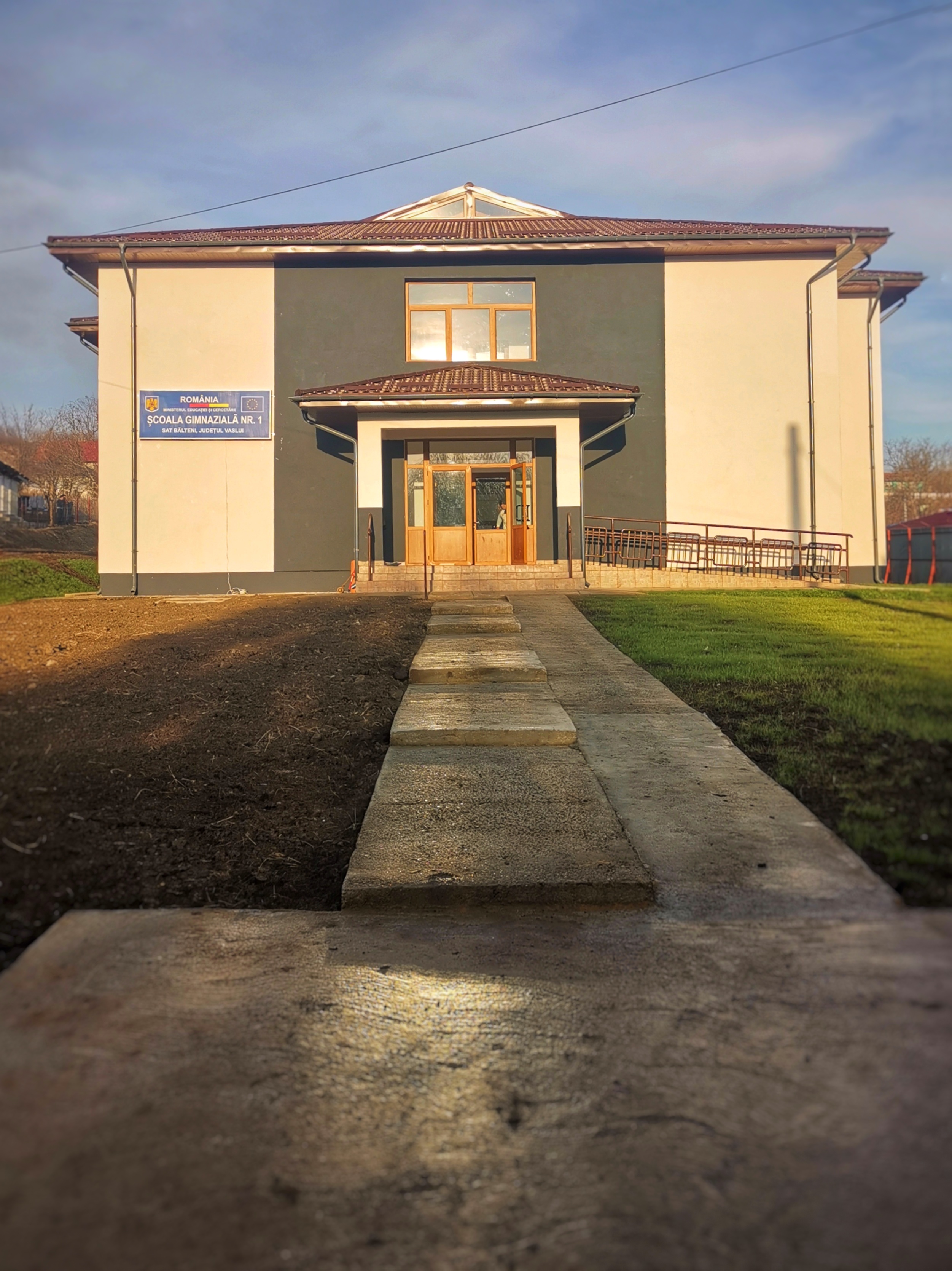 Construire școală cu 8 săli de clasă, Bălțeni — fotografie 5